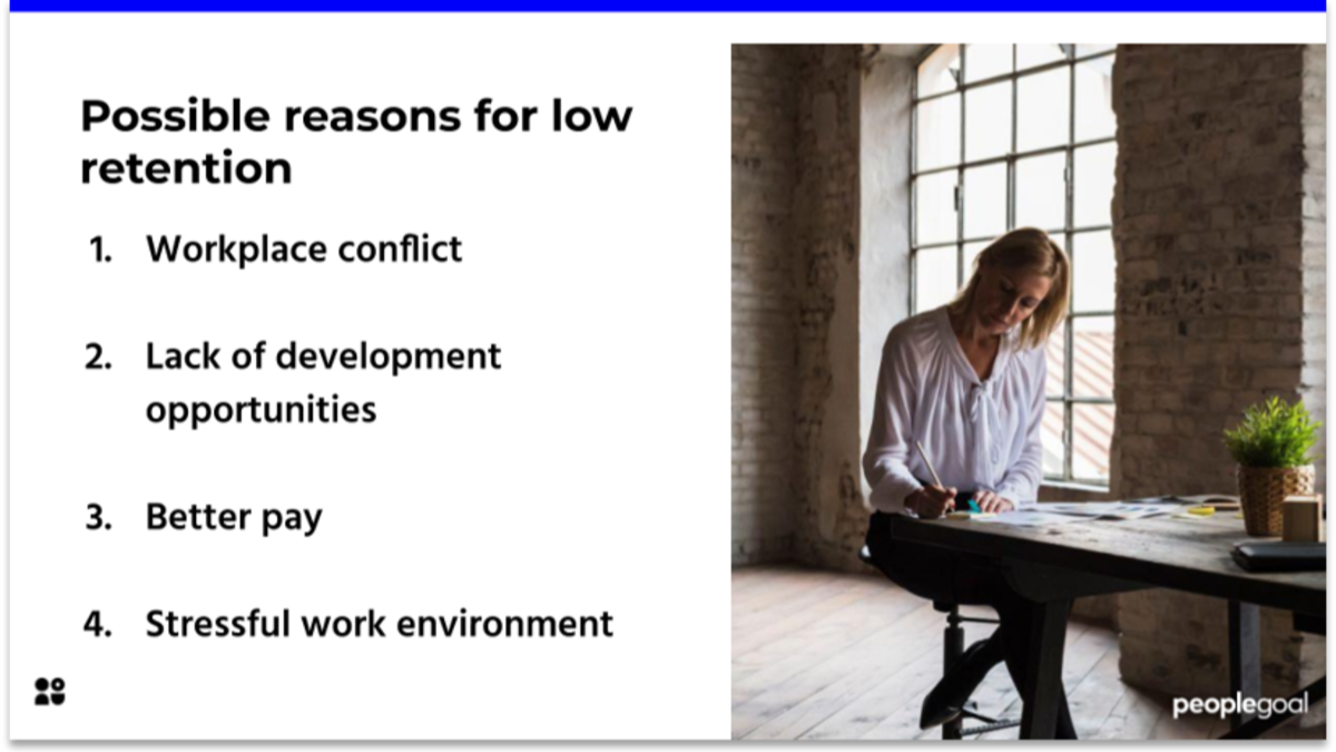 Reasons for Low Employee Retention