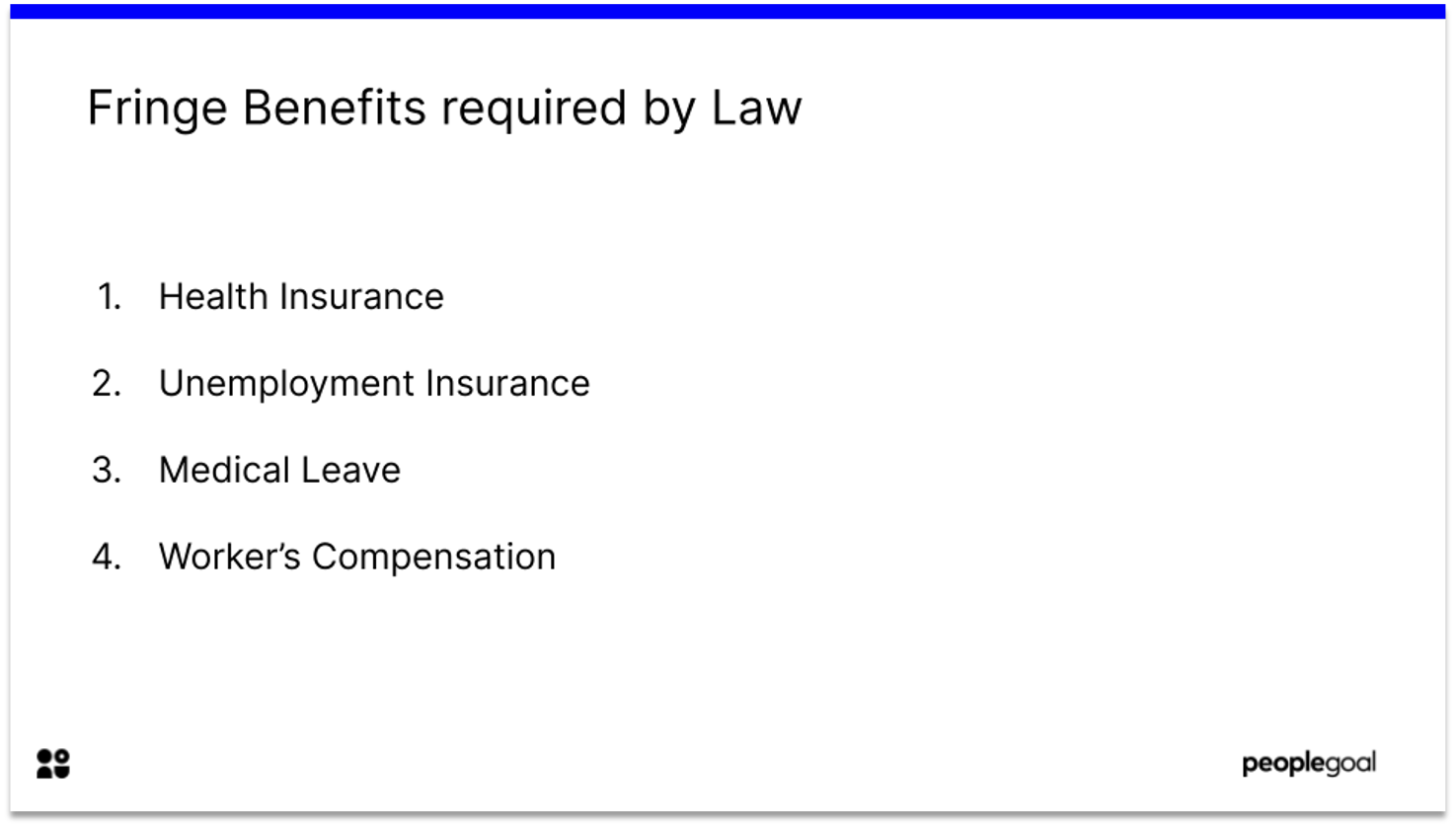 Fringe Benefits required by law
