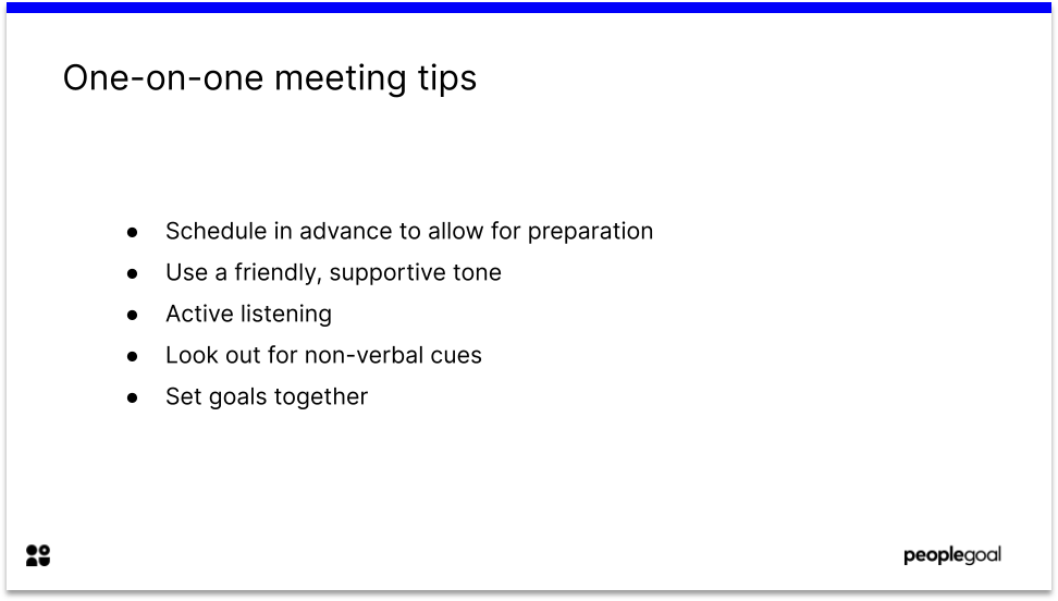 One on One Meeting Tips for Remote Workers