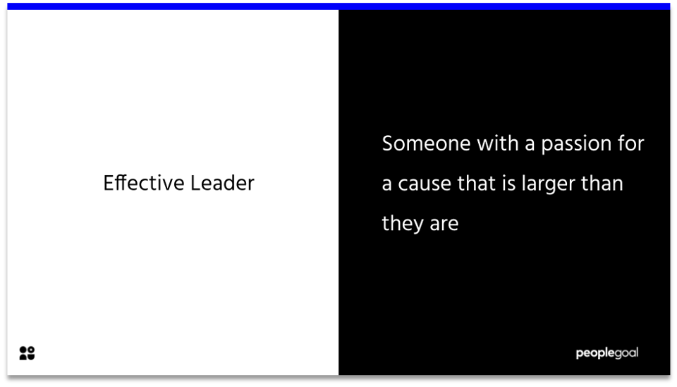 Effective Leader Definition