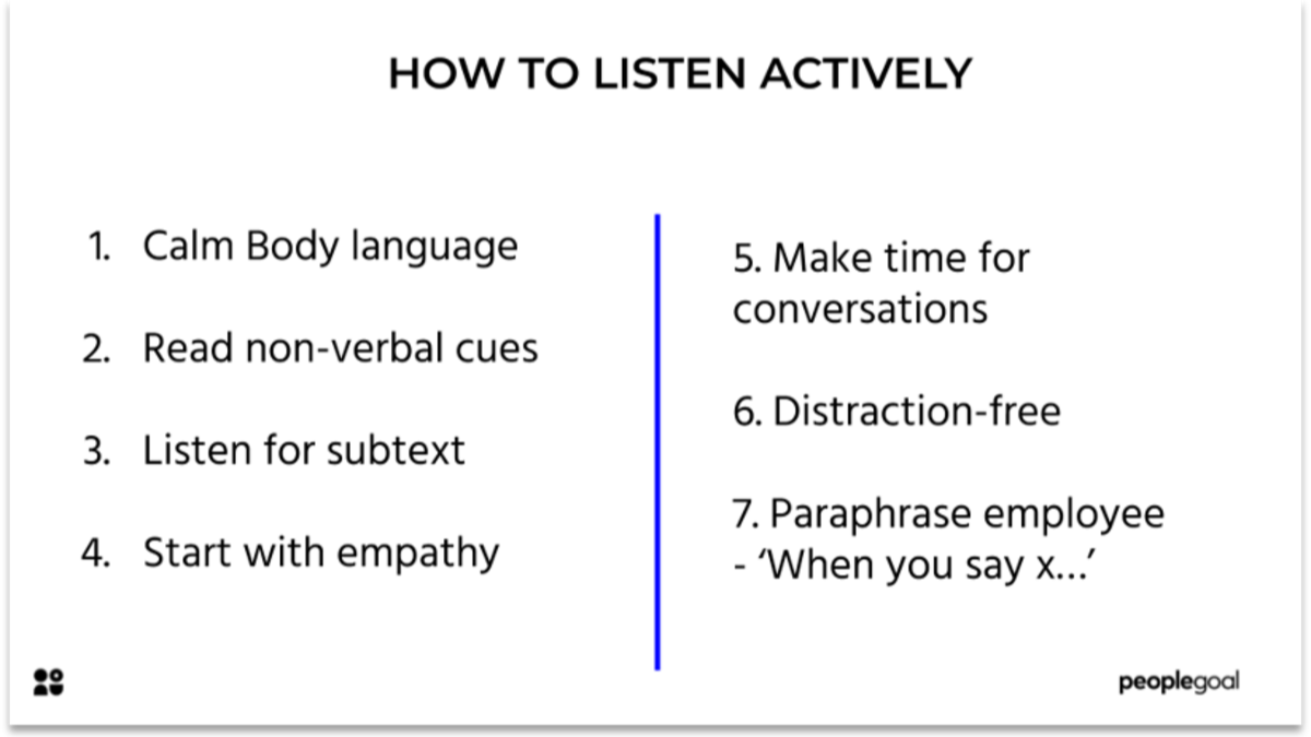 Active Listening for Employee Relations