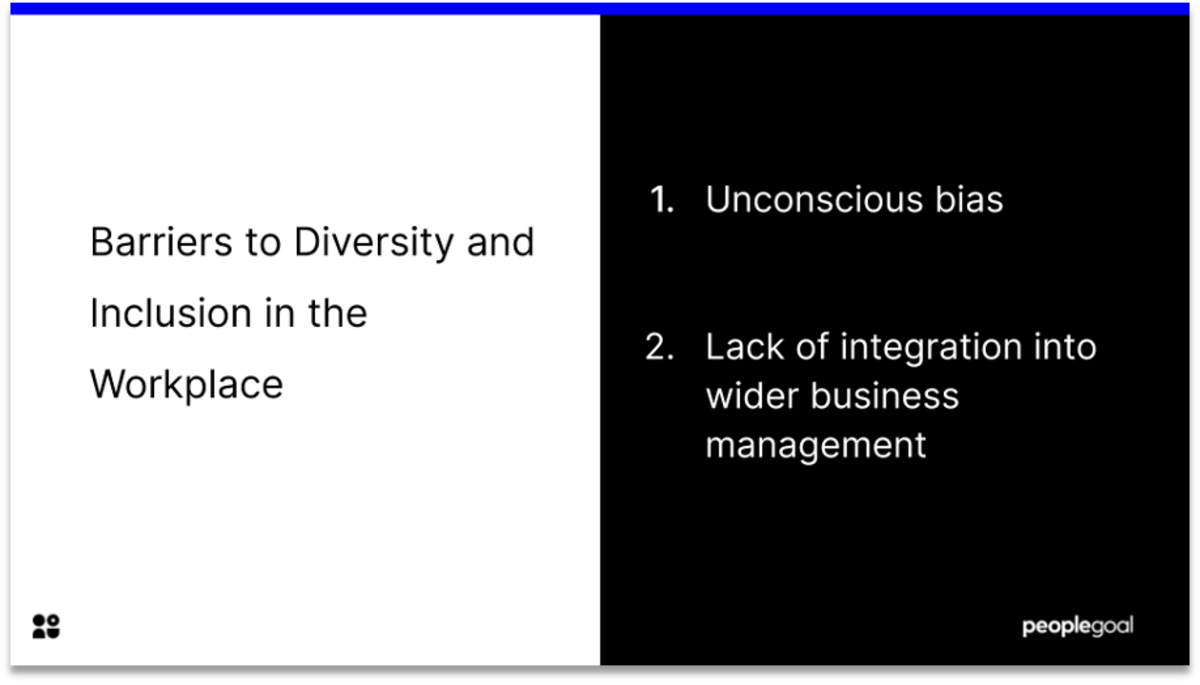 barriers to diversity and inclusion strategy