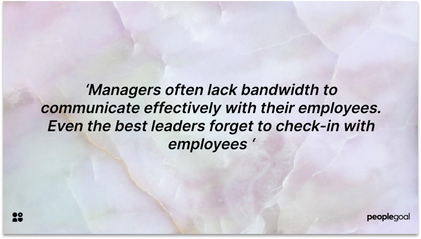 Managers encourage employees in employee development