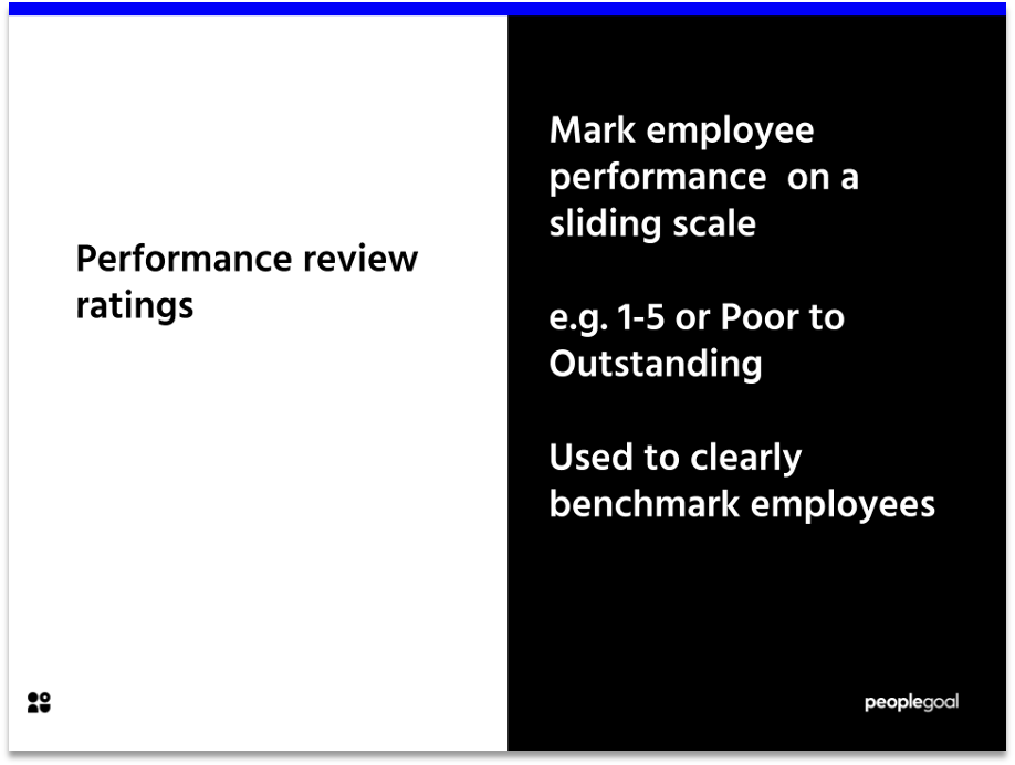 Performance Review Ratings Purpose