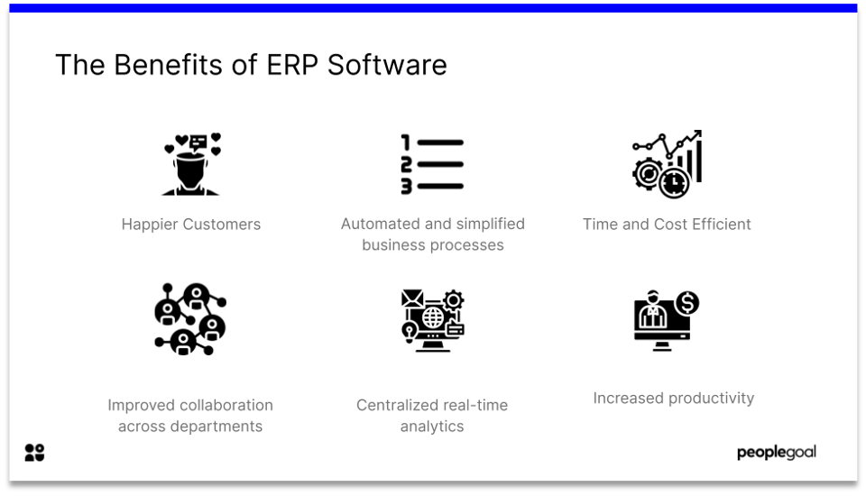 The benefits of ERP software