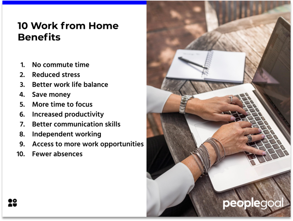 home working benefits for employers
