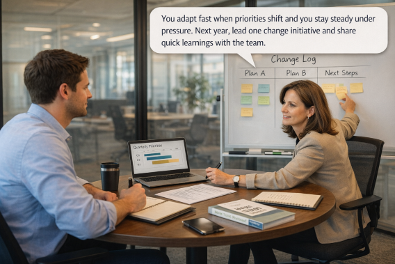 Learning and Development - Performance Review Phrases Examples