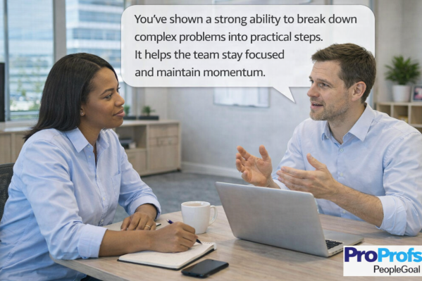 Problem-Solving-Performance Review Phrases Examples
