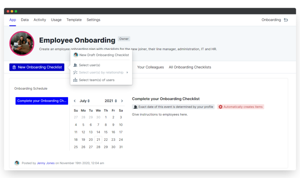Launch Your Onboarding Process