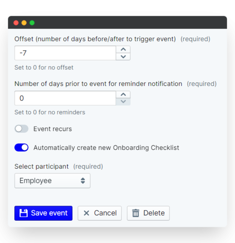 Set up reminders