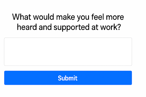 Open feedback
