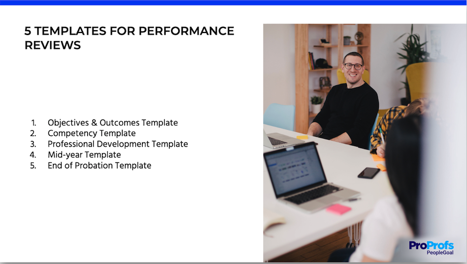 5 Performance Review Templates