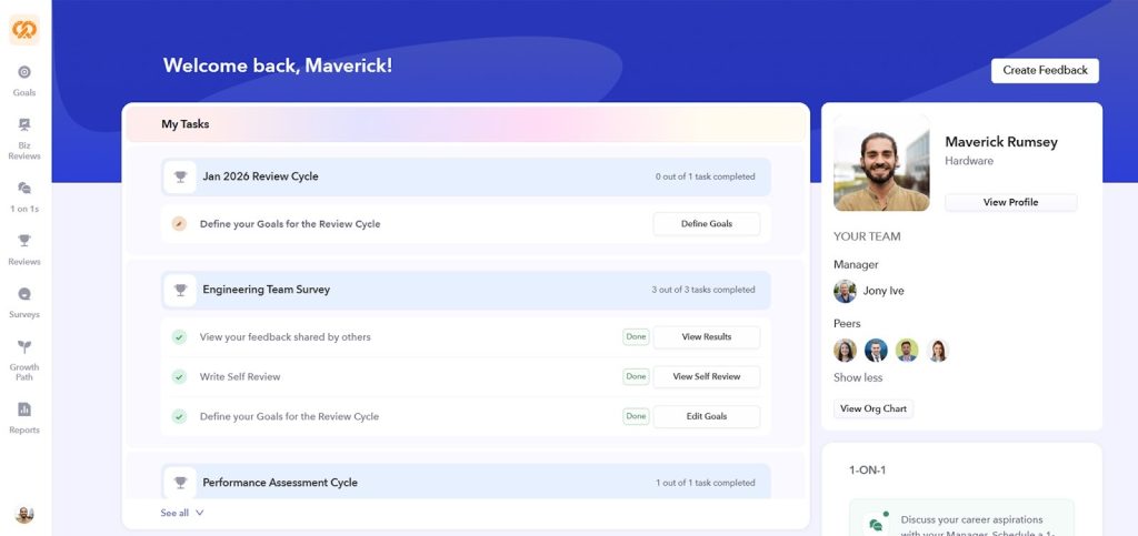Peoplebox - performance management software - PeopleGoal