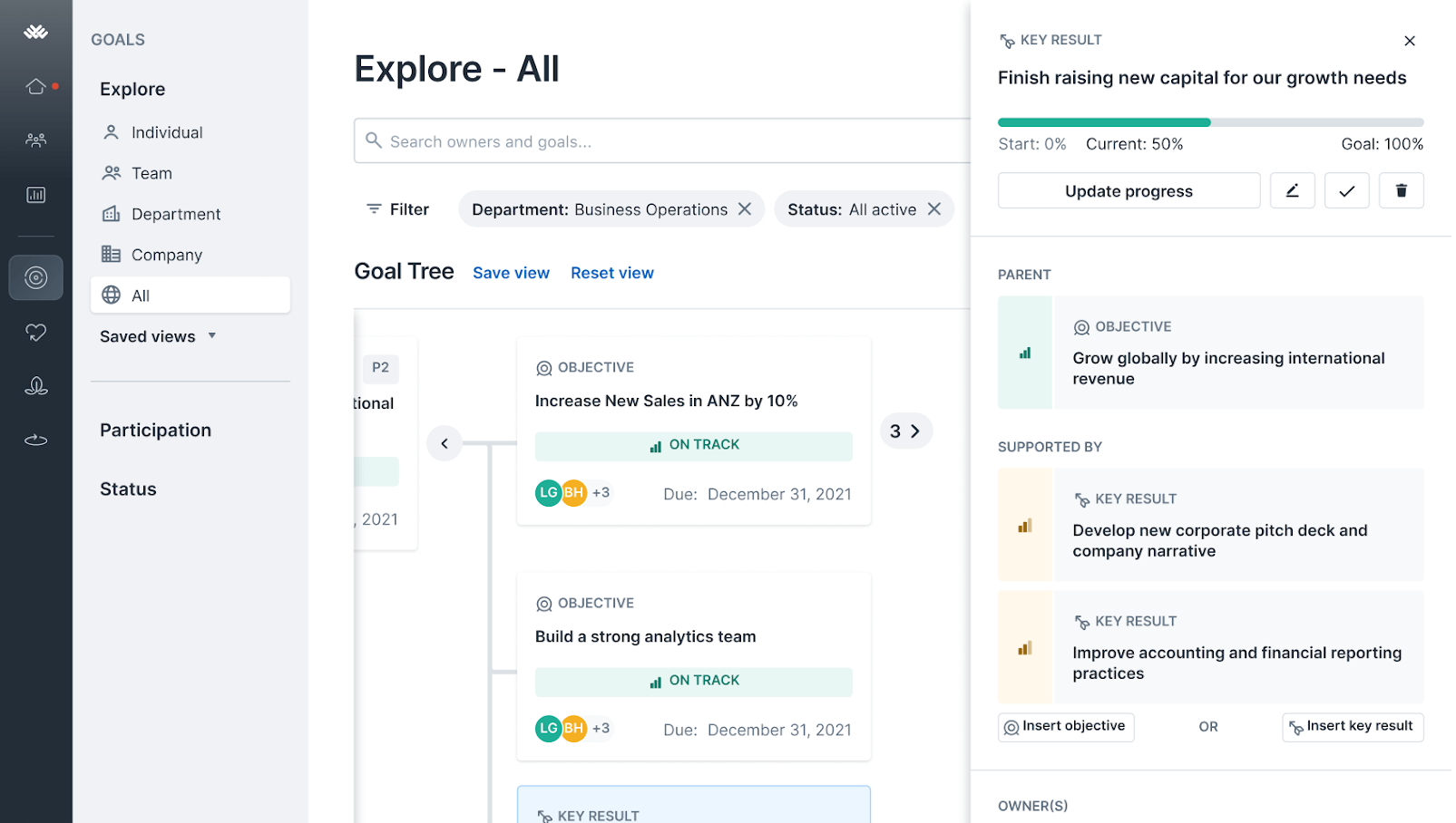 Lattice Dashboard