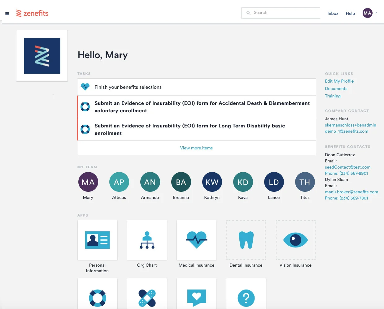 Zenefits - Reviewsnap Alternatives