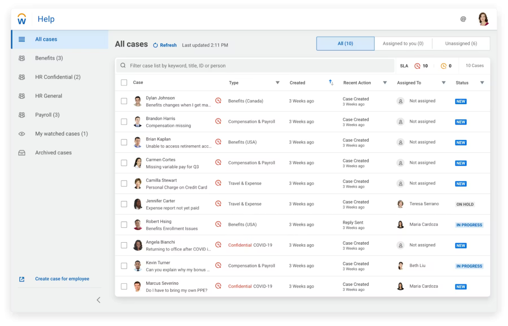 Workday HCM - SAP SuccessFactors Alternatives - PeopleGoal