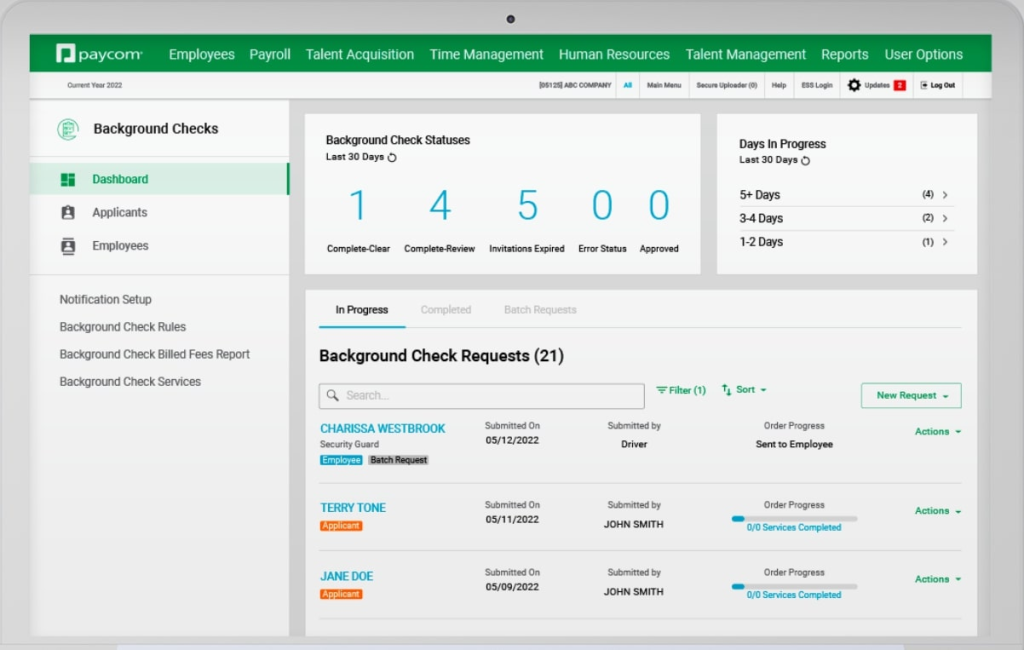 Paycom - SAP SuccessFactors Alternatives - PeopleGoal
