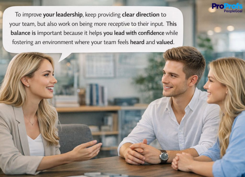 Leadership Performance Review phrases - PeopleGoal