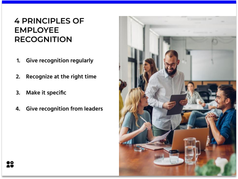Principles of employee recognition - PeopleGoal