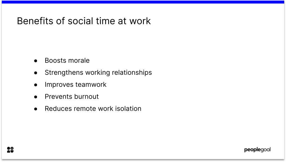Benefits of Social Forms of Employee Recognition