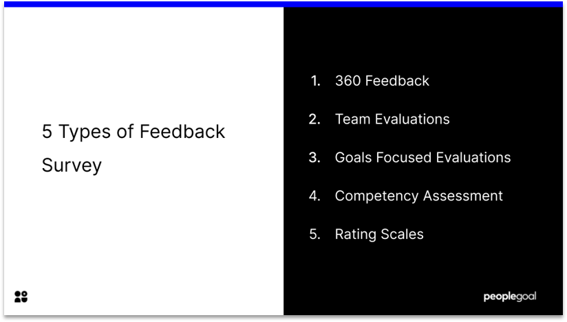 5 Types of Feedback Survey