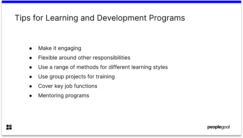 Tips for Training First Time Managers