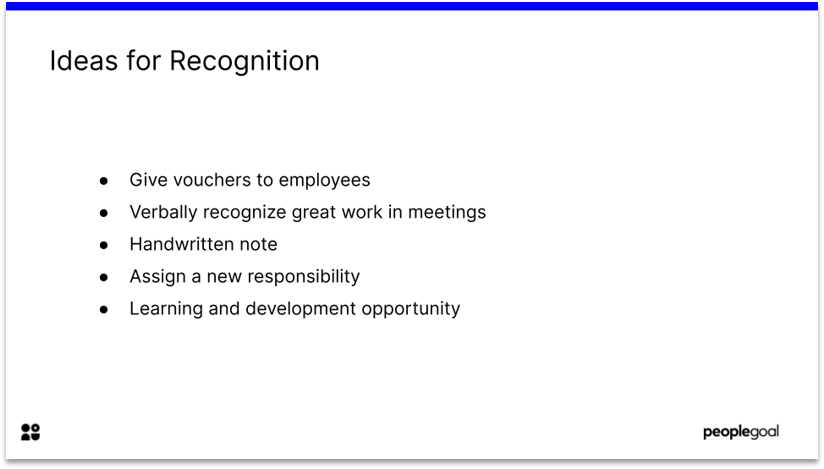 Recognition for High Team Engagement