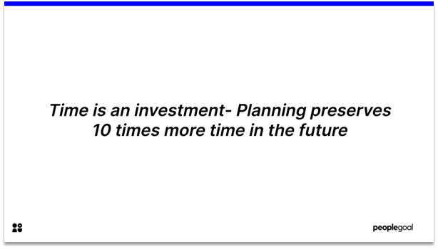 Development Planning - increase productivity