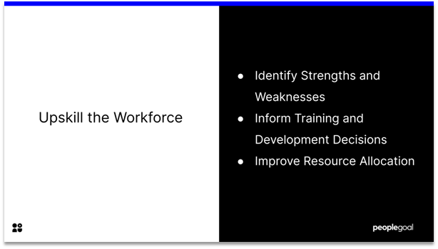 Development Planning - upskill the workforce
