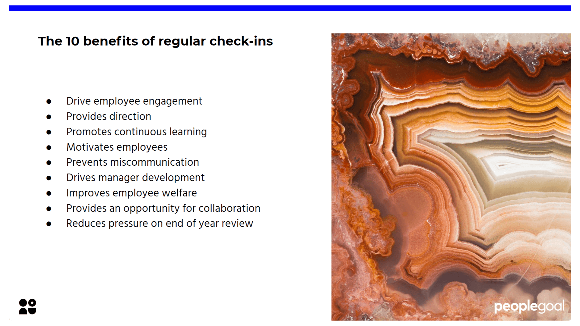The benefits or regural check-ins