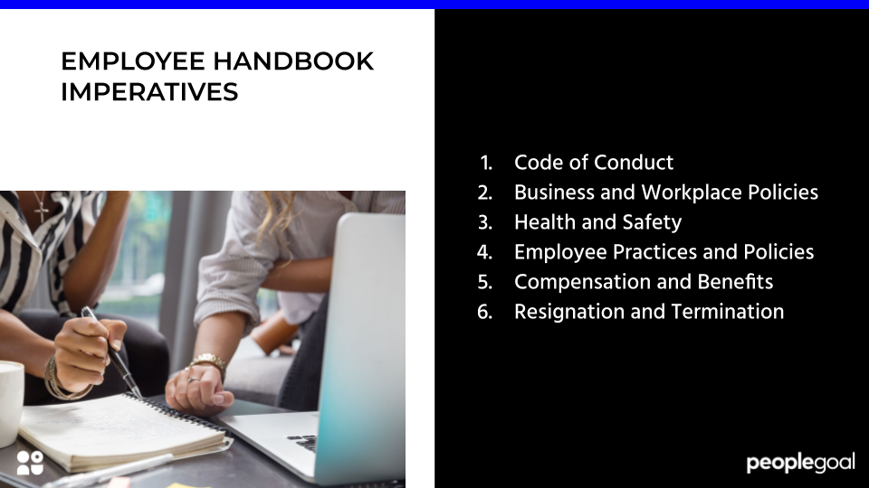 What is in an employee handbook?