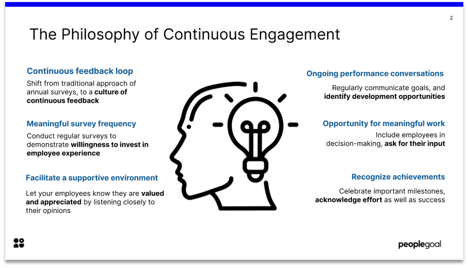 The Philosophy of Continuous Engagement