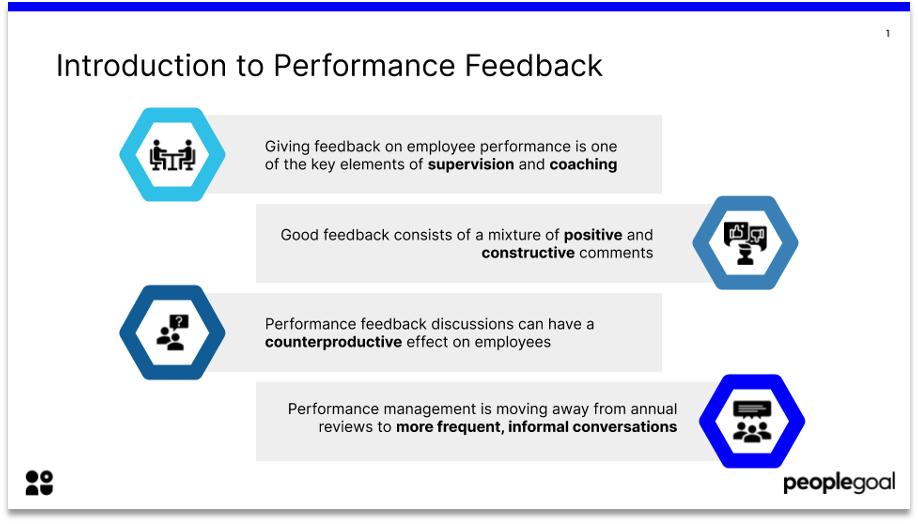 Introduction to feedback