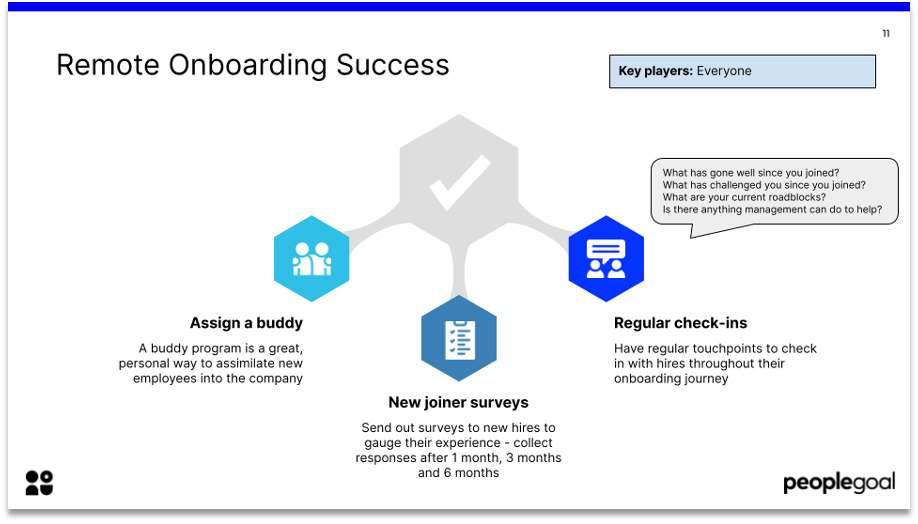Remote Onboarding Success