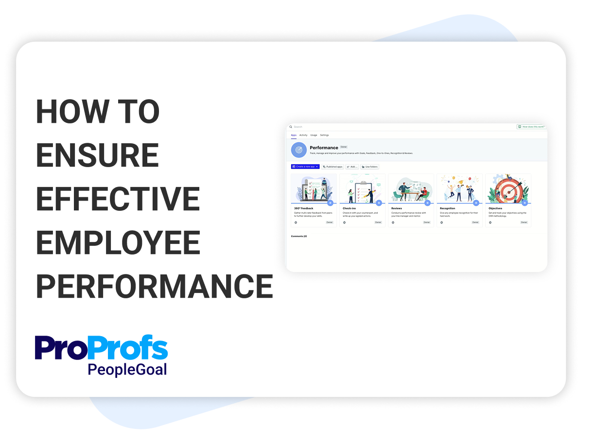How to Measure & Improve Employee Performance